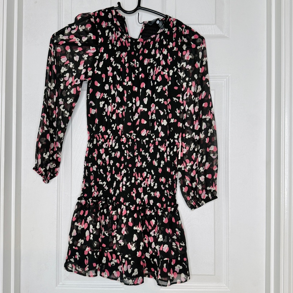 AQUA girls patterned dress, size medium 9/10